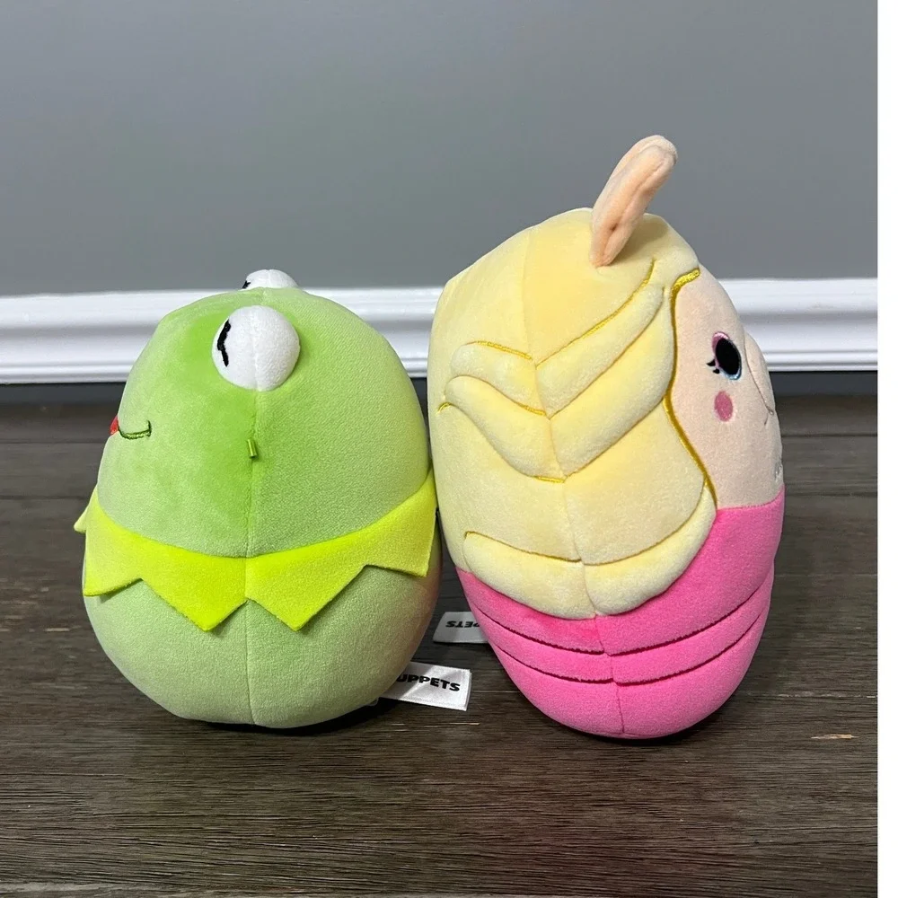 Squishmallows Muppets‎ Kermit & Miss Piggy 6.5
